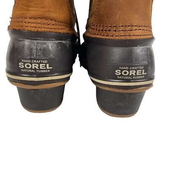 Sorel Winter Fancy Lace II Boot Water Proof Rubber Leather Women Size 6.5‎ - Picture 9 of 16